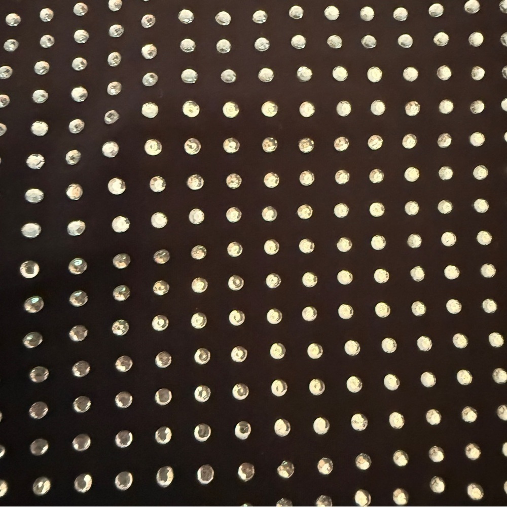 WeWoreWhat Black and Silver Sparkle Backless Formal Dress NWT - Picture 5 of 13